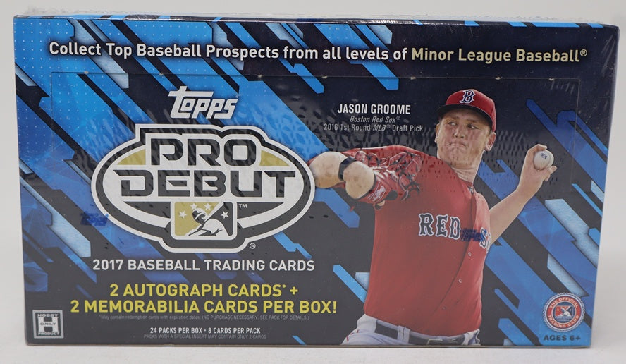 2017 Topps Pro Debut Baseball Box (Hobby) (24/8)
