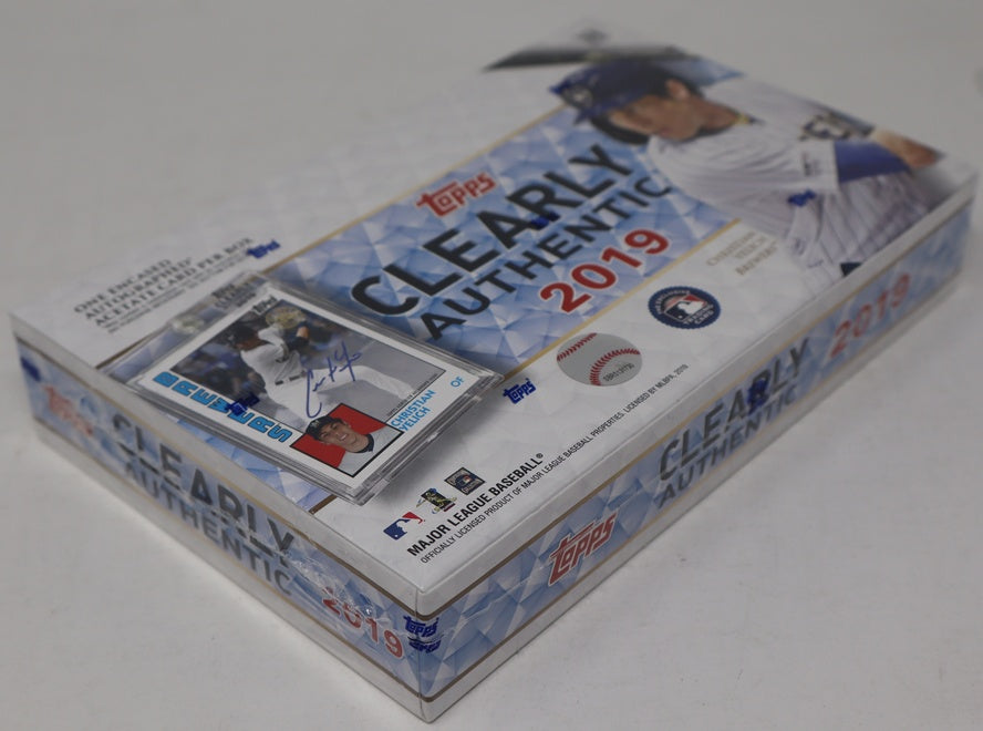 2019 Topps Clearly Authentic Baseball Box (Hobby) (1)