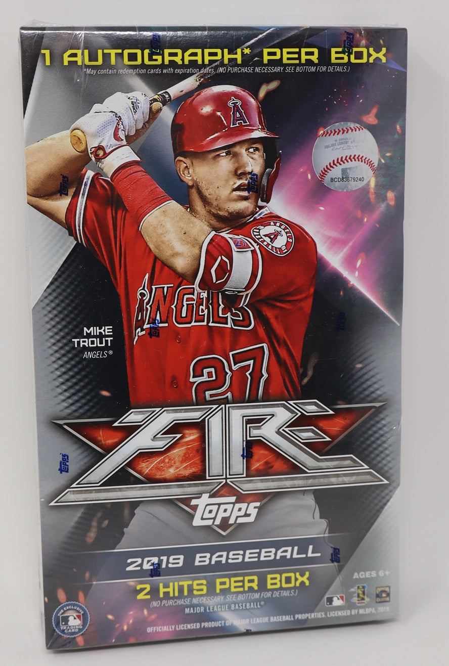 2019 Topps Fire Baseball Box (Hobby) (20/6)