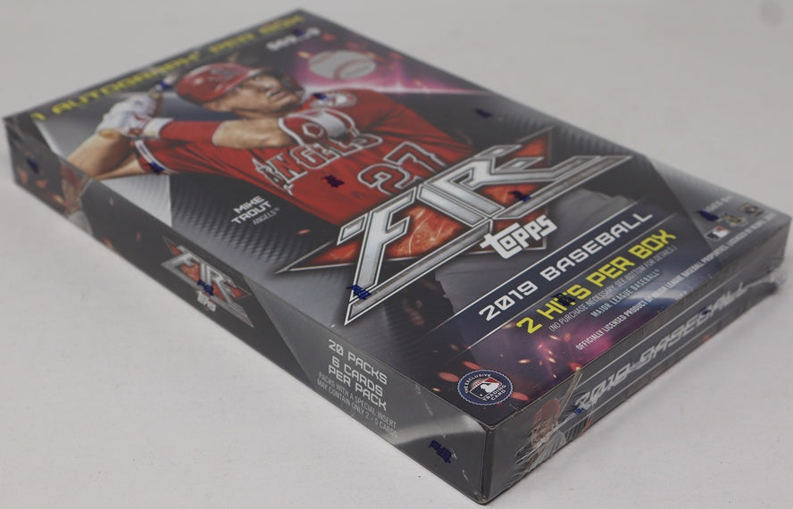 2019 Topps Fire Baseball Box (Pre-Priced) (20/6)