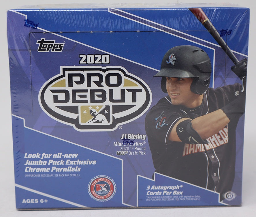 2020 Topps Pro Debut Baseball Jumbo Box (Hobby) (6/24)