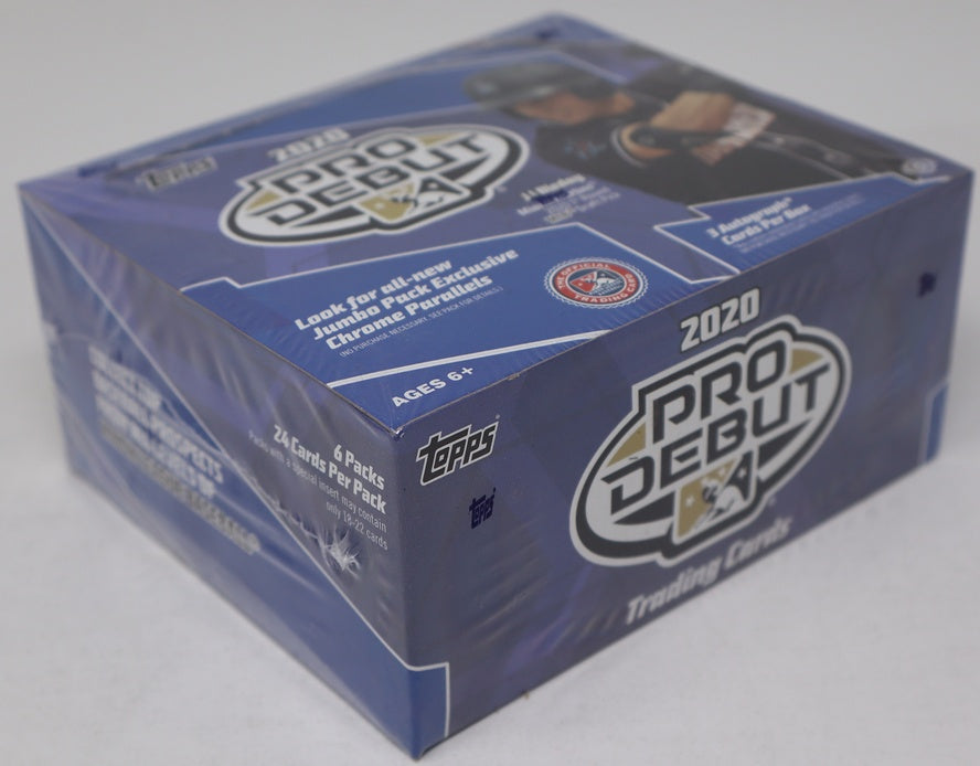 2020 Topps Pro Debut Baseball Jumbo Box (Hobby) (6/24)