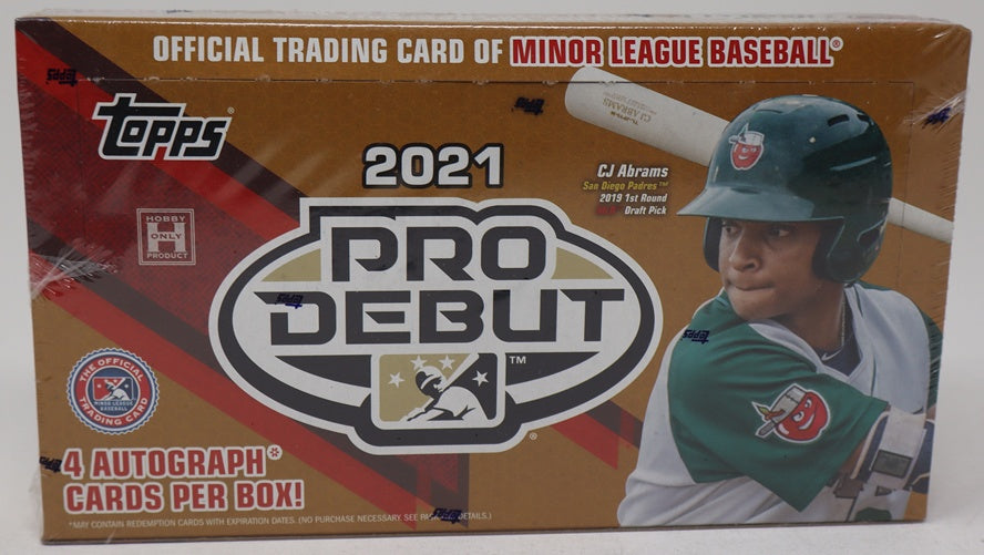2021 Topps Pro Debut Baseball Box (Hobby) (24/8)