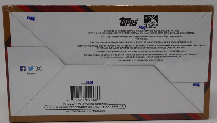 2021 Topps Pro Debut Baseball Box (Hobby) (24/8)