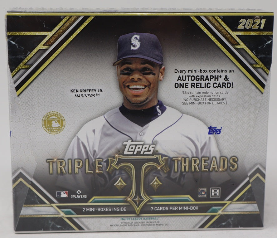 2021 Topps Triple Threads Baseball Box (Hobby) (2/1/7)