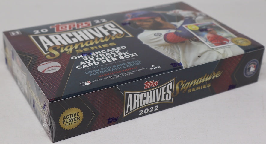 2022 Topps Archives Signature Series Baseball Box (Active Player) (Hobby)