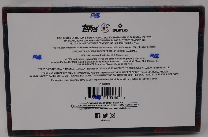 2022 Topps Archives Signature Series Baseball Box (Active Player) (Hobby)