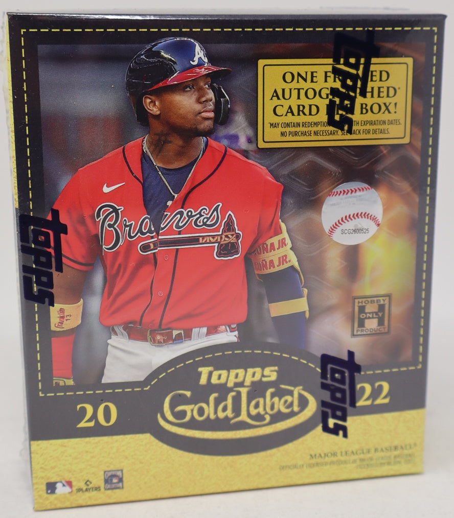 2022 Topps Gold Label Baseball Box (Hobby) (33 Cards)
