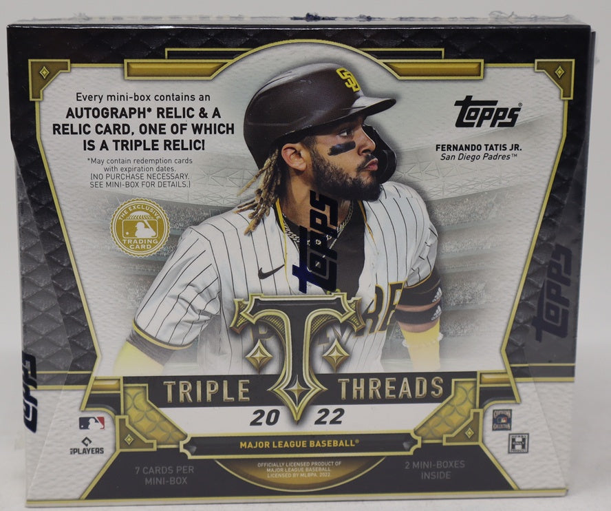 2022 Topps Triple Threads Baseball Box (Hobby) (2/7)