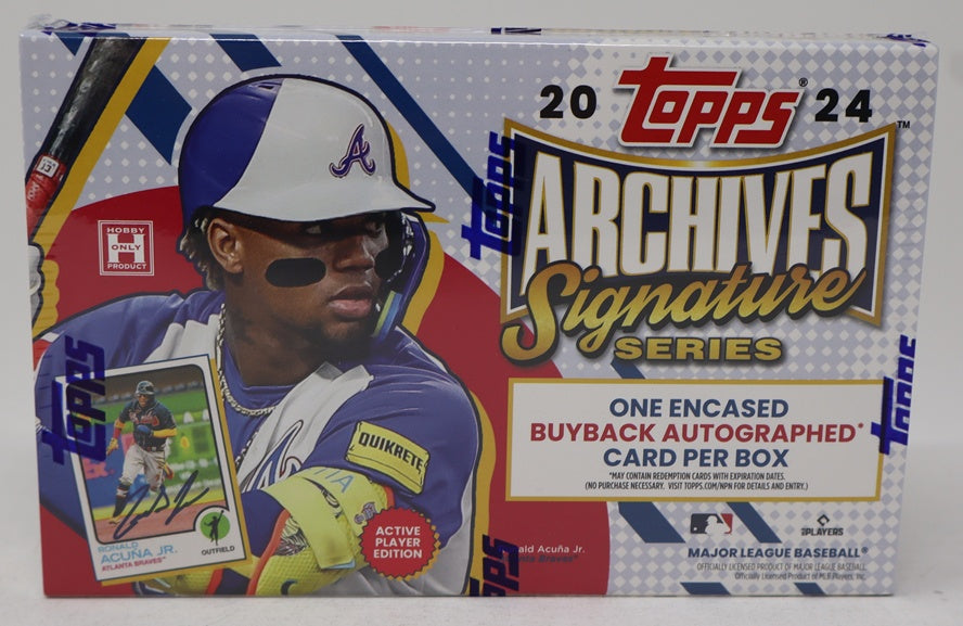 2024 Topps Archives Signature Series Baseball Box (Active Player) (Hobby) (1)
