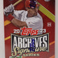 2023 Topps Archives Signature Series Baseball Box (Retired Player) (Hobby) (1)