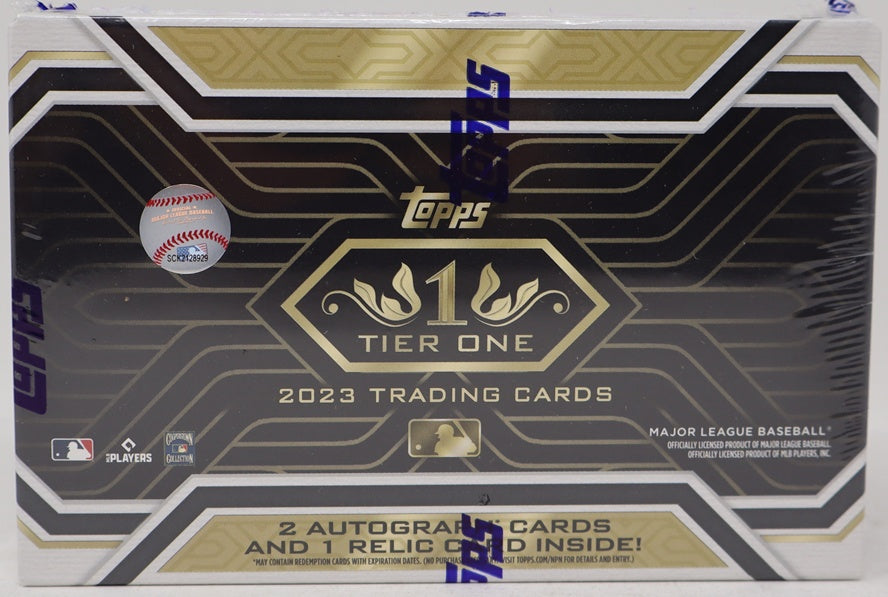 2023 Topps Tier One Baseball Box (Hobby)