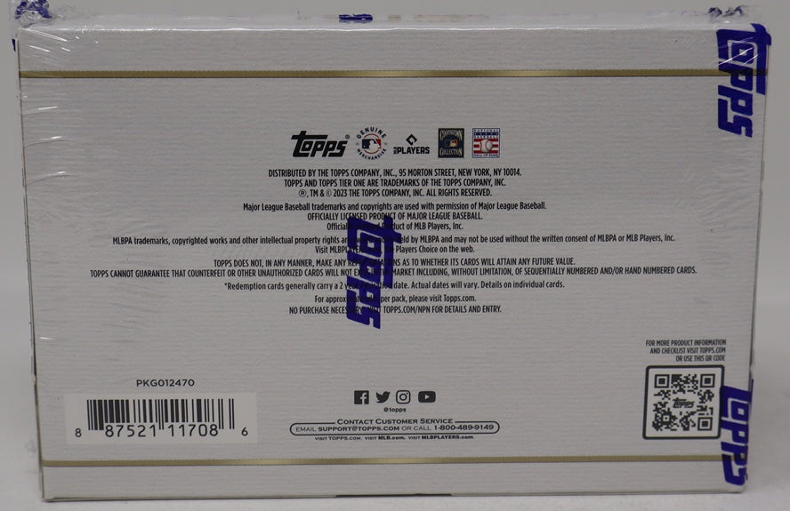 2023 Topps Tier One Baseball Box (Hobby)