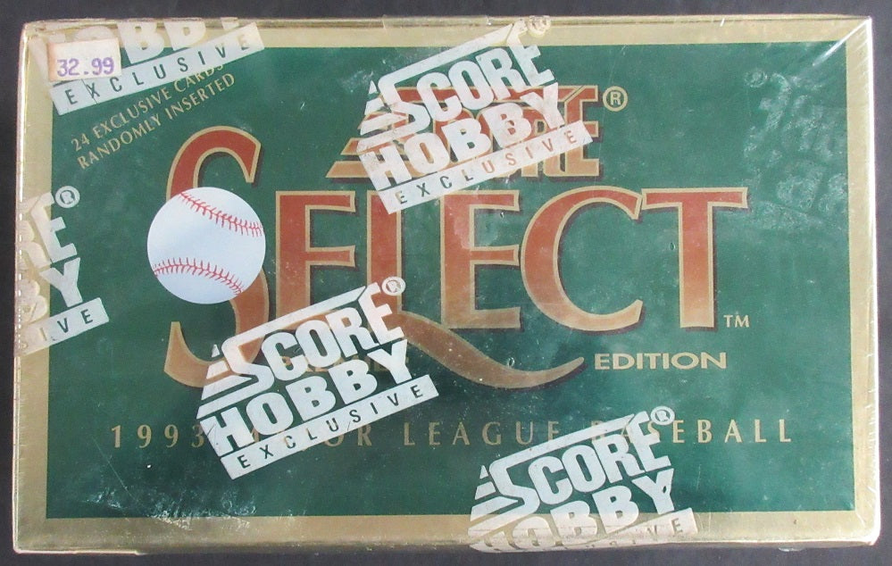 1993 Score Select Baseball Box (Hobby) (36/15)