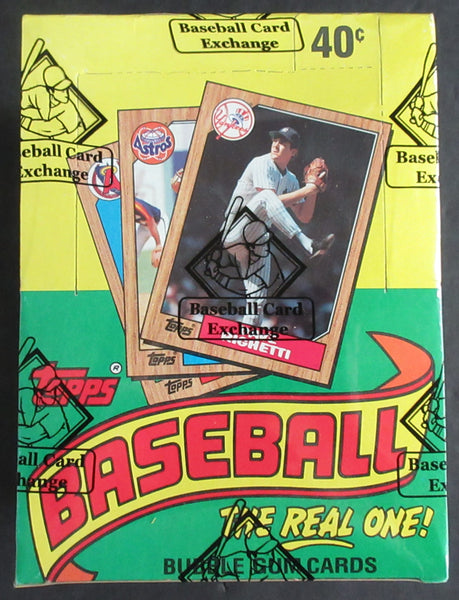 【大幅値下げ】逆転裁判　8作セット 1987 Topps Baseball Wax Box BBCE FASC (From a Sealed Case