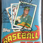 1989 Topps Baseball Unopened Wax Box (FASC)