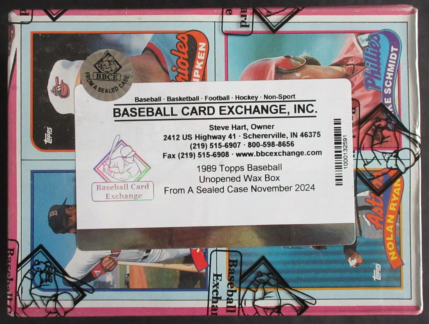 1989 Topps Baseball Unopened Wax Box (FASC)