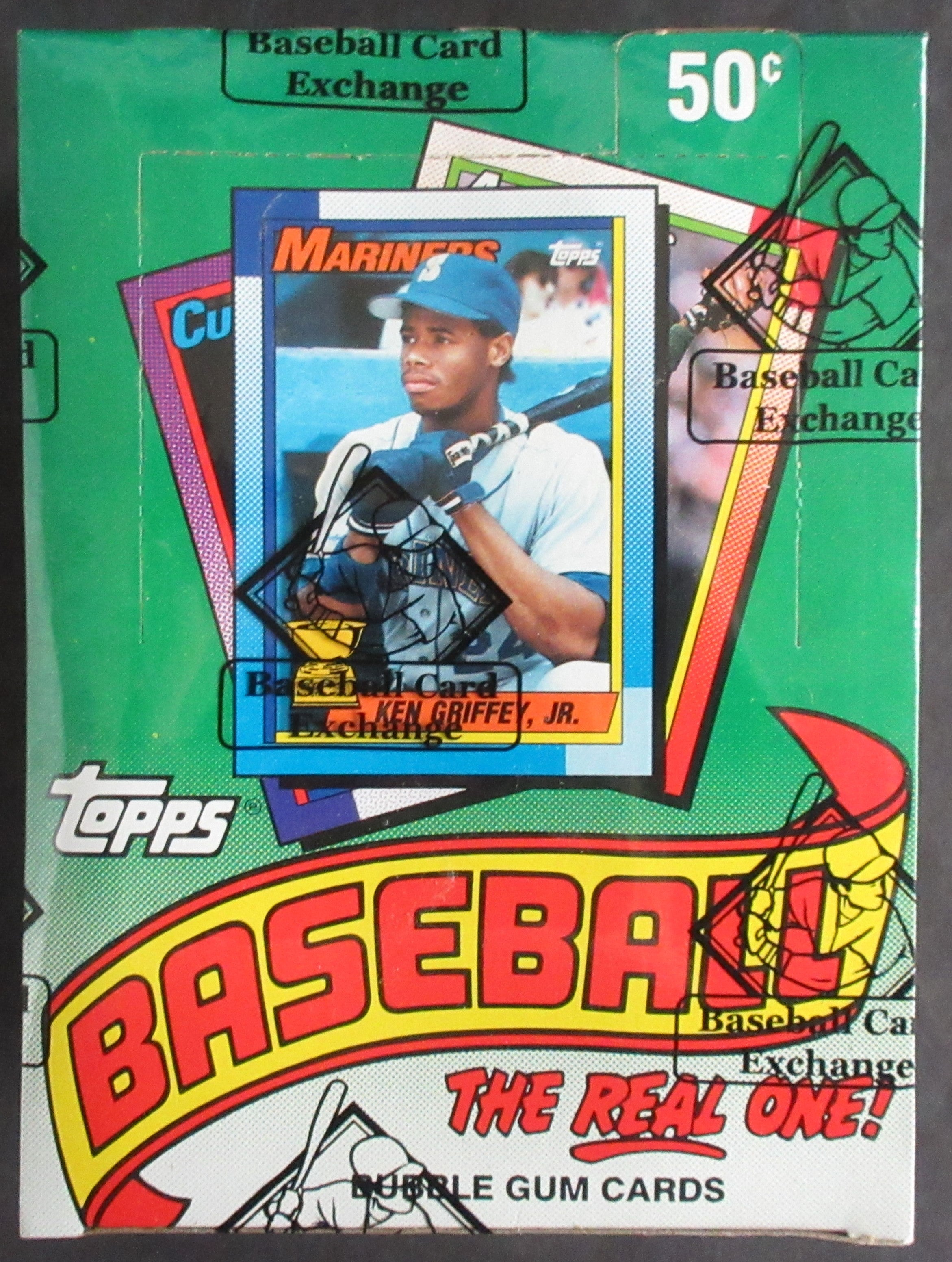 1990 Topps Baseball Unopened Wax Box (FASC)
