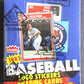 1985 Fleer Baseball Unopened Wax Box (BBCE)