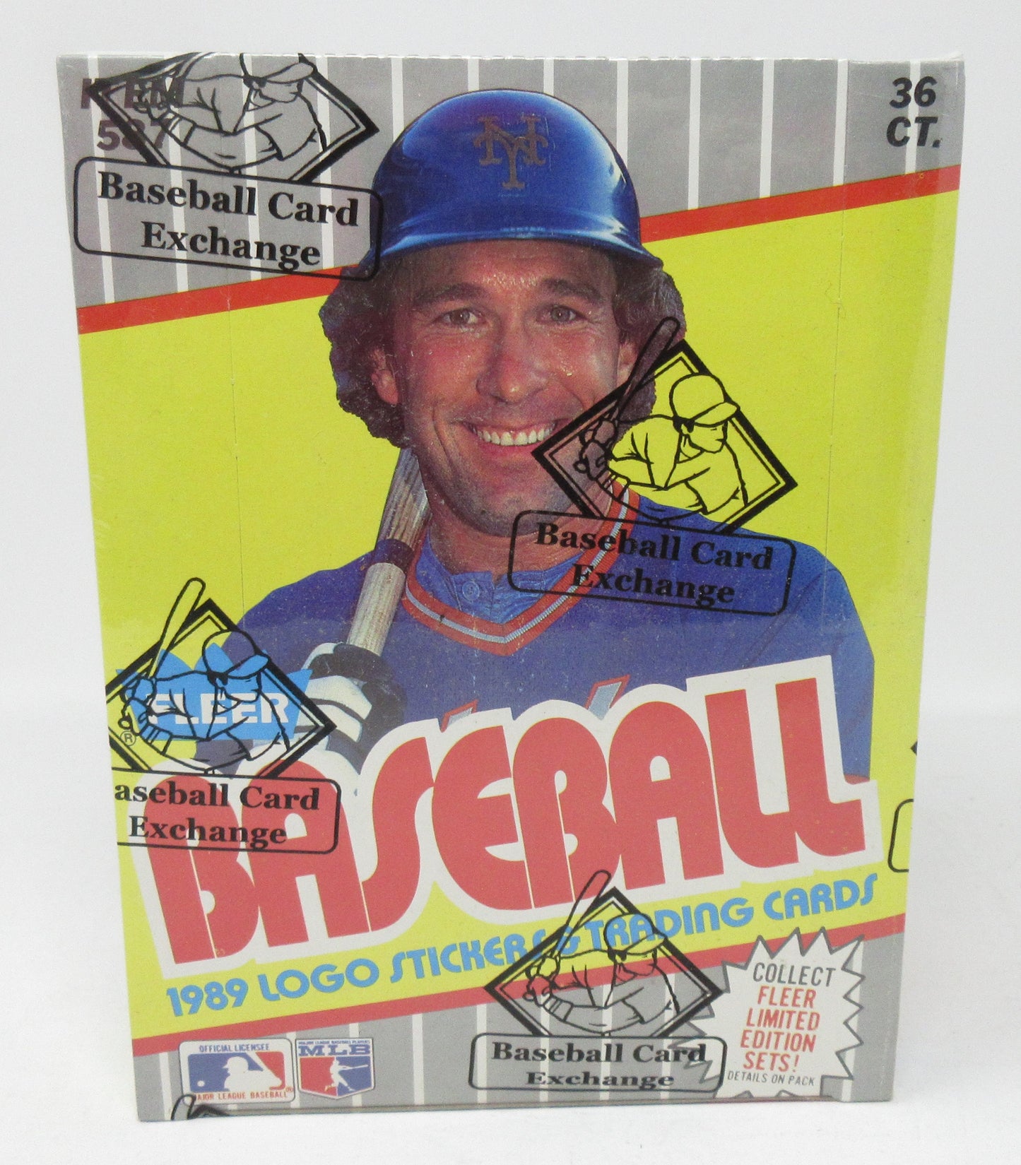 1989 Fleer Baseball Unopened Wax Box (FASC) (Code 90381)