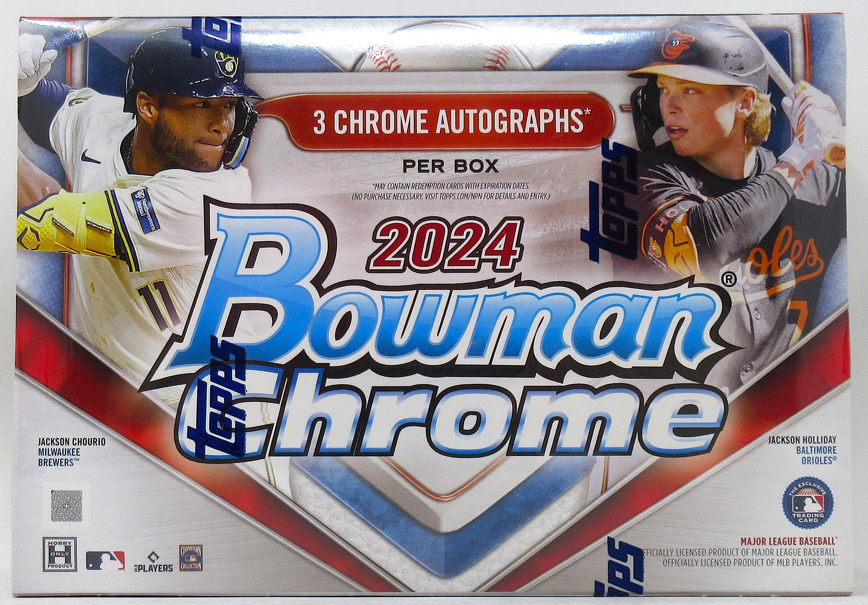2024 Bowman Chrome Baseball Choice Box (HTA) (1/3) (3 Autos)