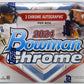 2024 Bowman Chrome Baseball Choice Box (HTA) (1/3) (3 Autos)