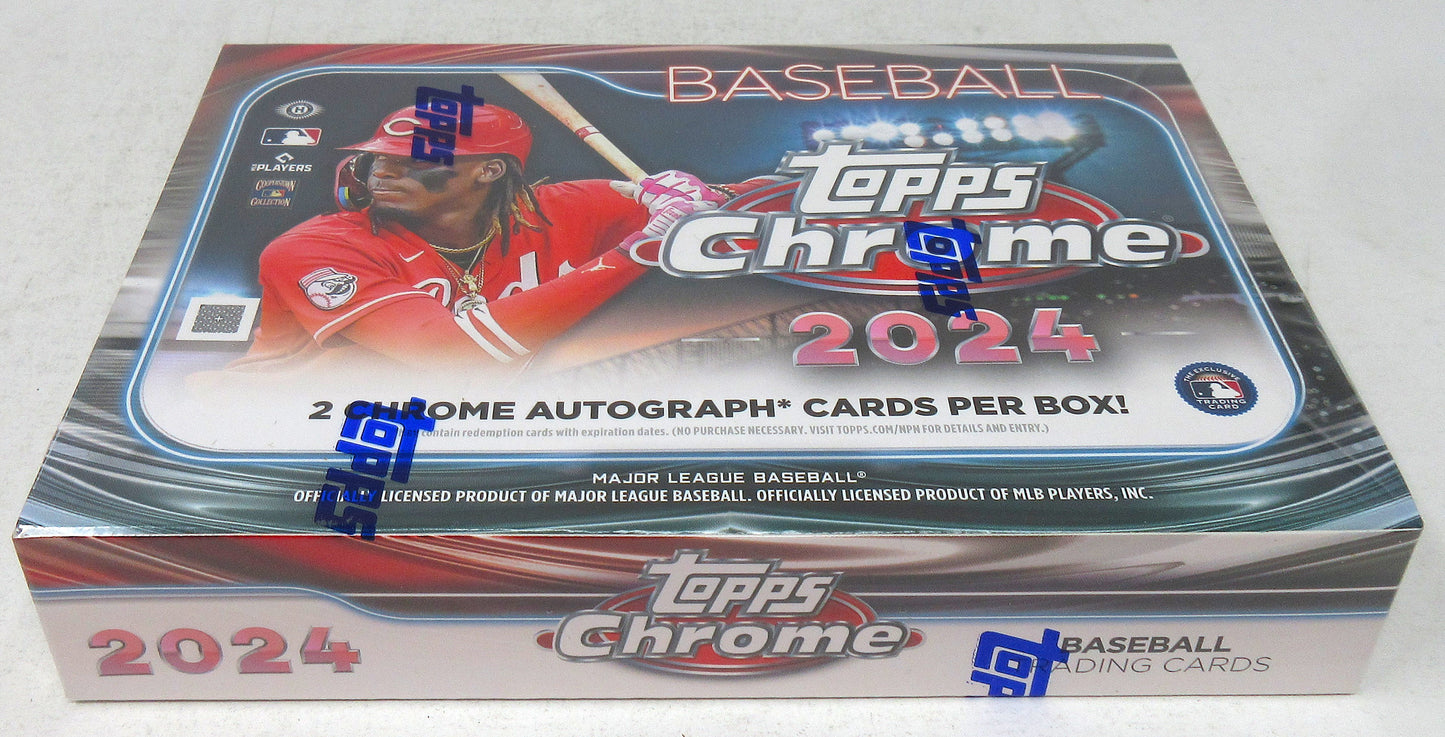 2024 Topps Chrome Baseball Breaker's Delight Box (Hobby) (1/12)