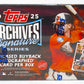 2025 Topps Archives Signature Series Baseball Box (Active Player) (Hobby) (1)