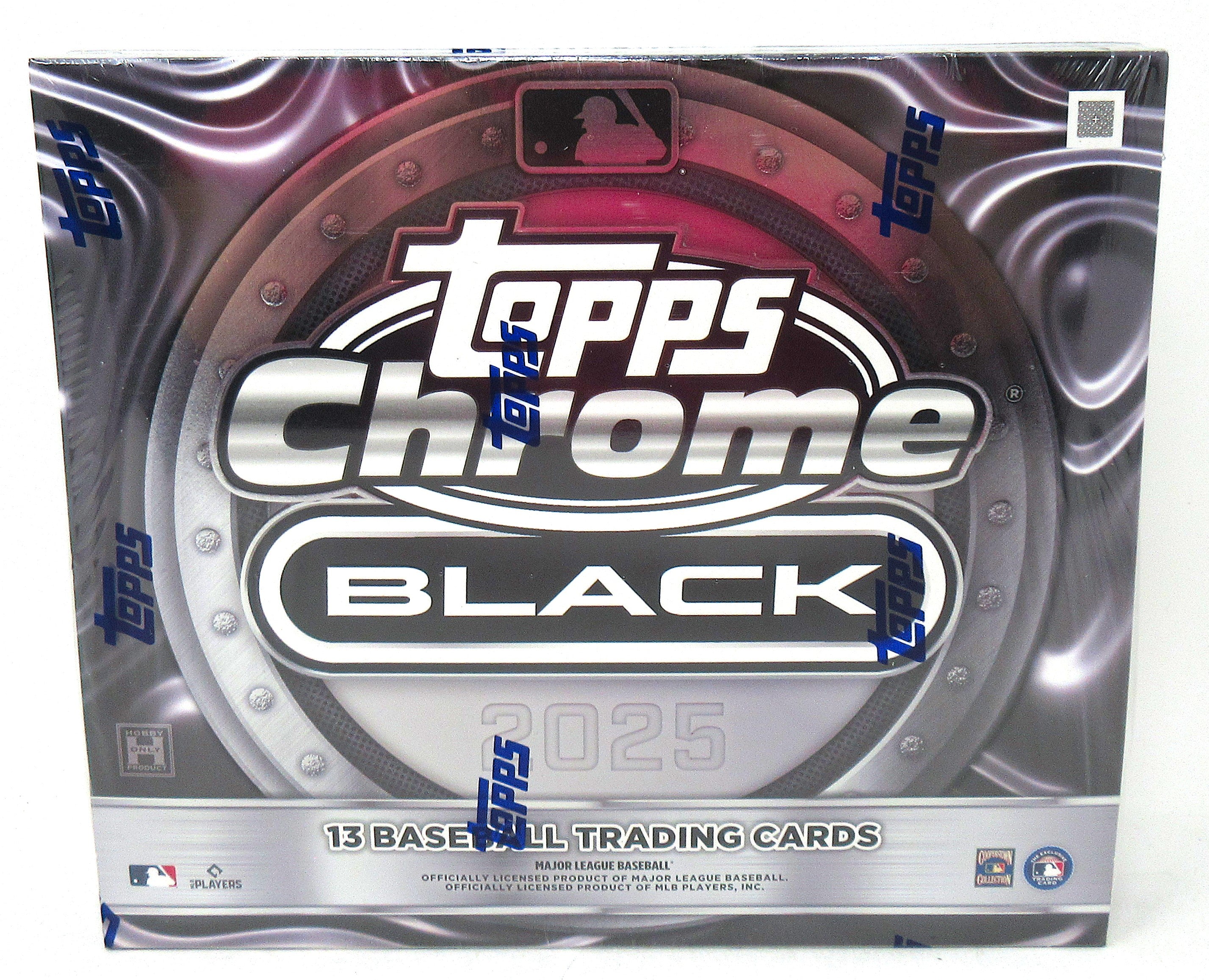 2025 Topps Chrome Black Baseball Box (Hobby) (2/6 and 1/1)