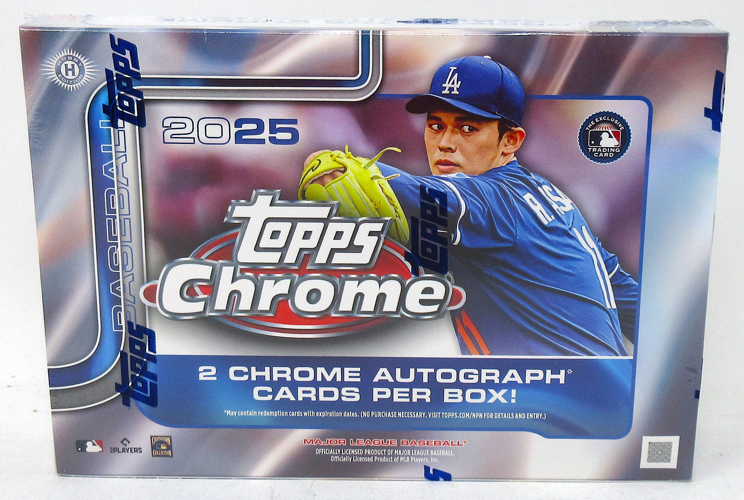 2025 Topps Chrome Baseball Breaker's Delight Box (Hobby) (1/12)