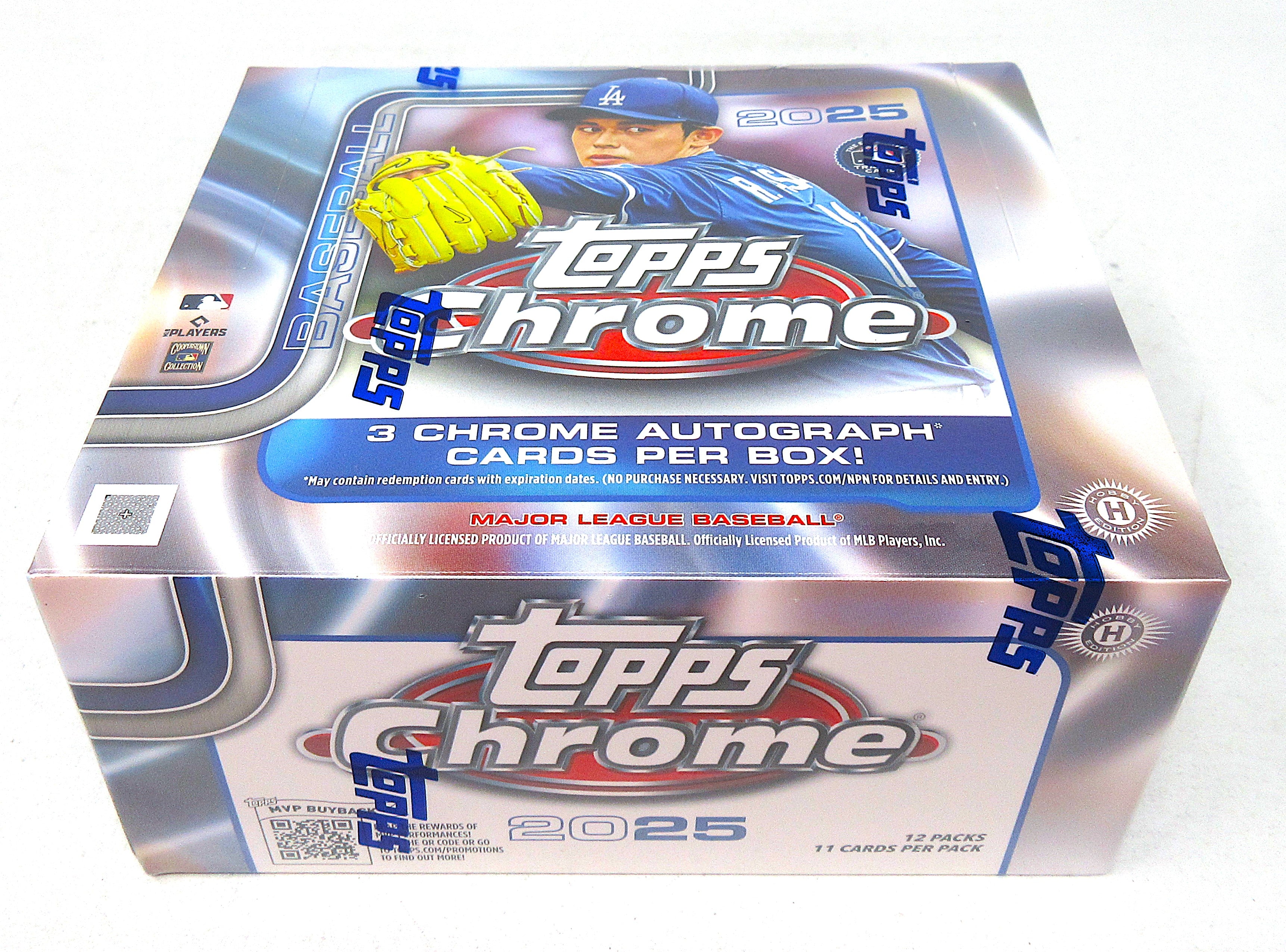 2025 Topps Chrome Baseball Jumbo Box (Hobby) (12/11)