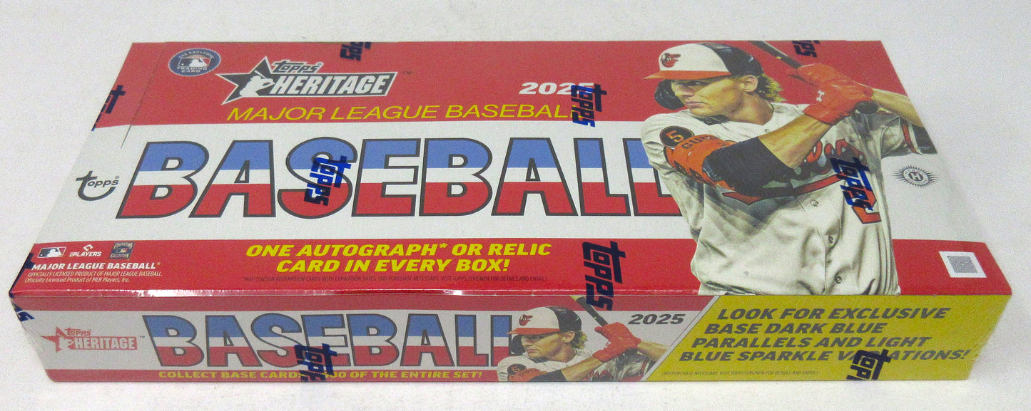 2025 Topps Heritage Baseball Box (Hobby) (24/8)
