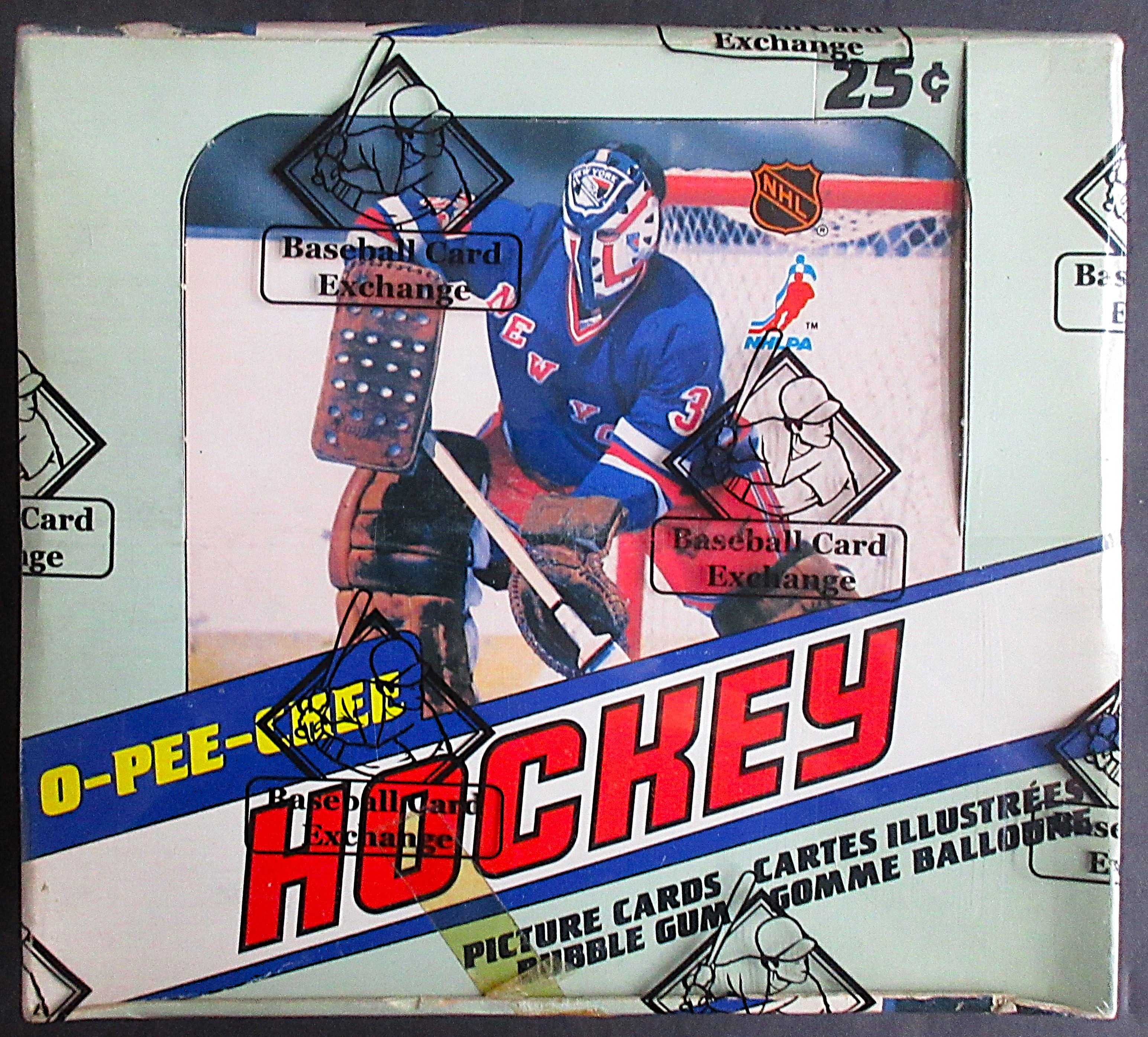 1981/82 OPC O-Pee-Chee Hockey Unopened Wax Box (BBCE) (X1073)