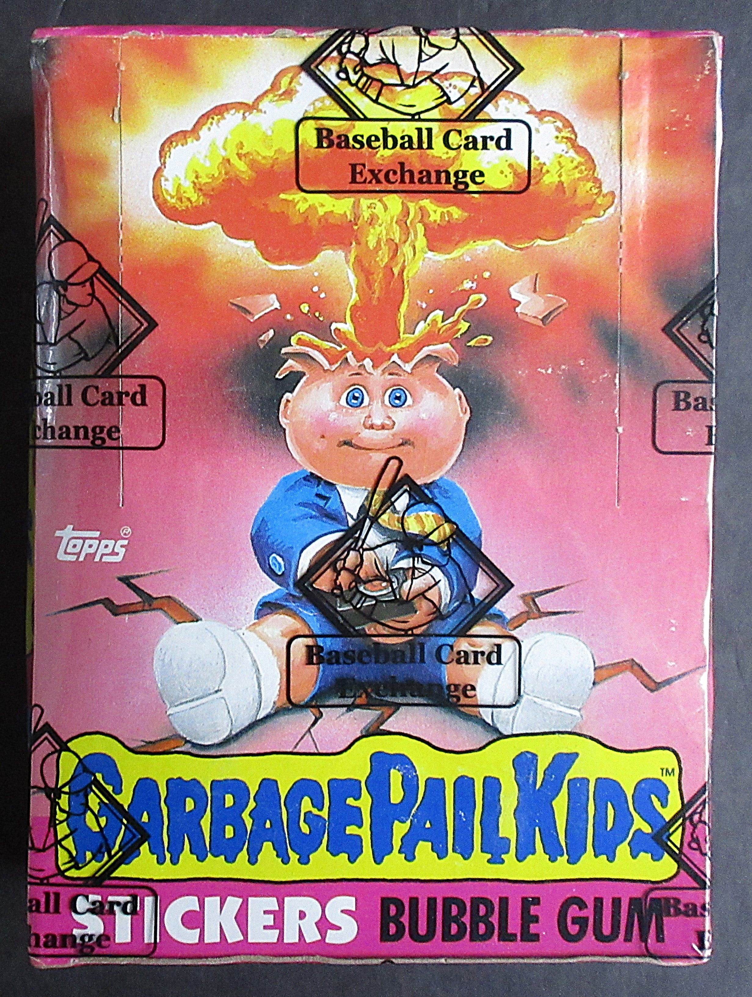 1985 Topps Garbage Pail Kids Series 1 Unopened Wax Box (w/ price) (w/ poster) (BBCE) (X1896)