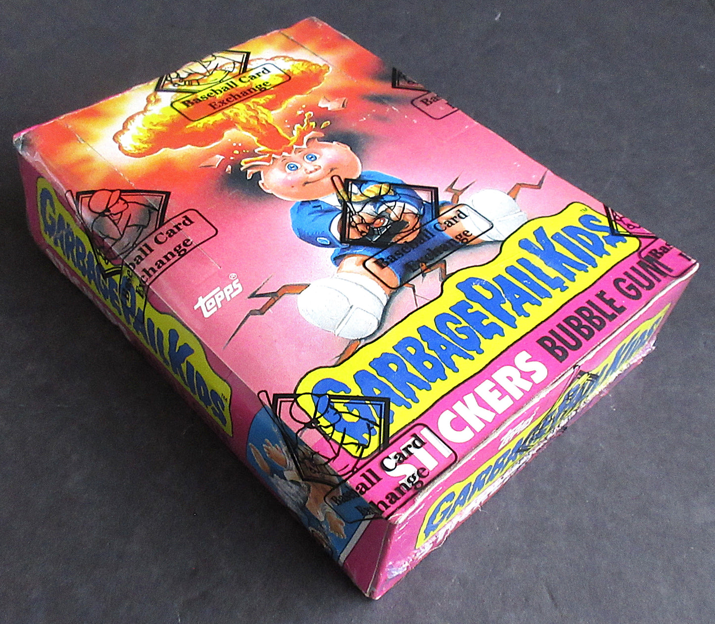 1985 Topps Garbage Pail Kids Series 1 Unopened Wax Box (w/ price) (w/ poster) (BBCE) (X1896)