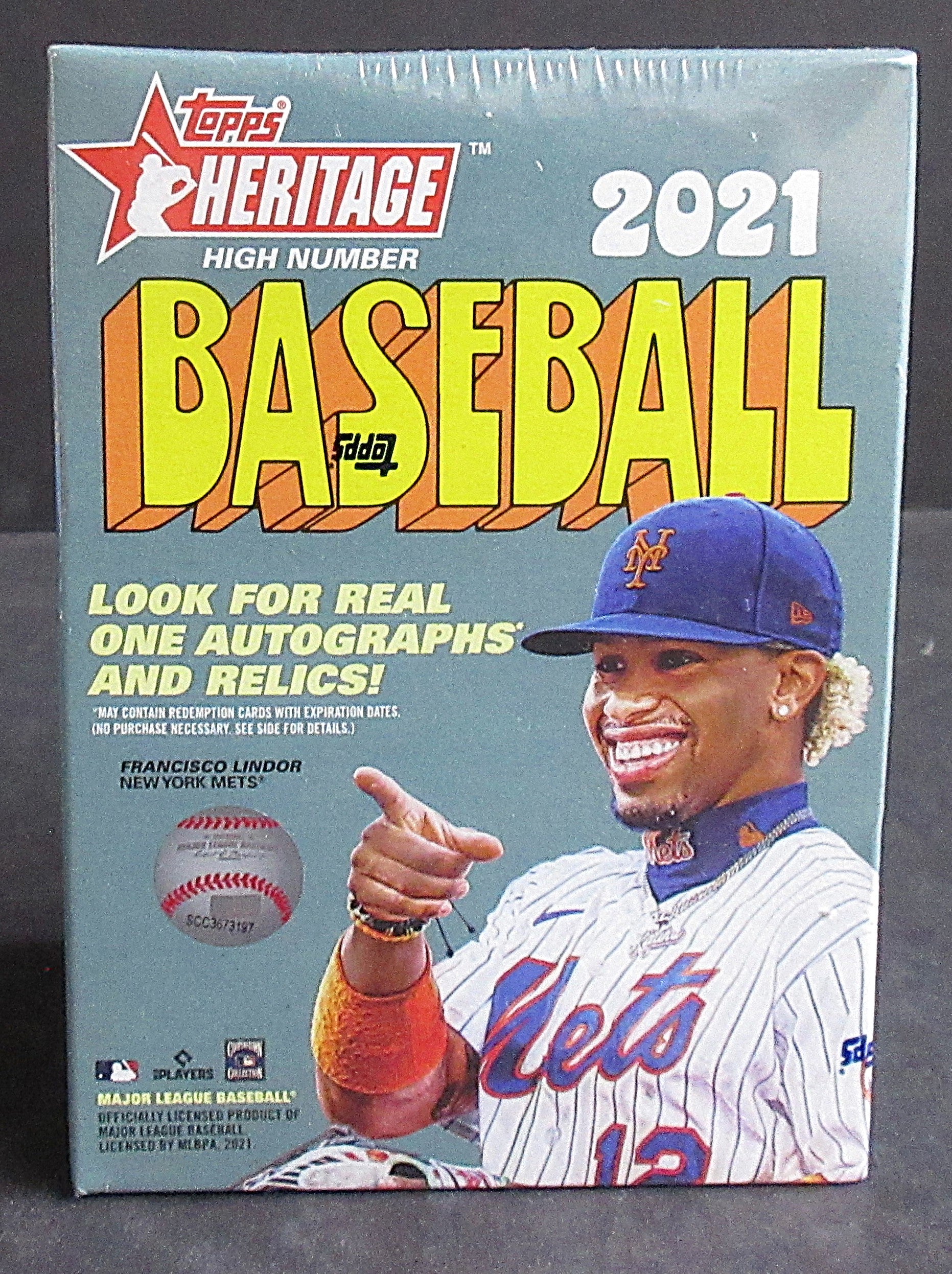 2021 Topps Heritage Baseball Unopened High Number Blaster Box (8/9)