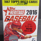 2016 Topps Heritage Baseball Unopened Blaster Box (8/9)