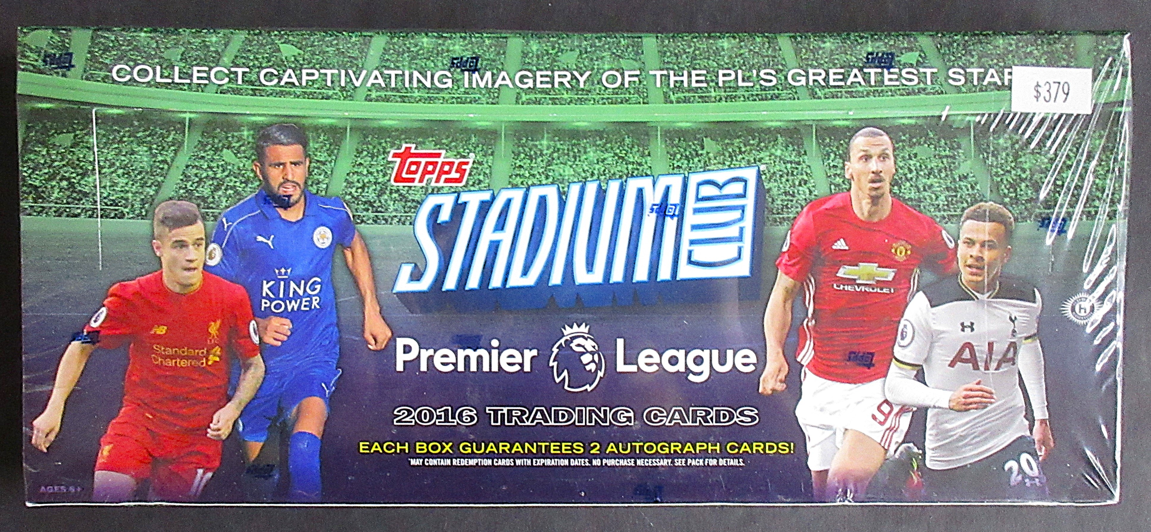 2016 Topps Stadium Club Premier League Soccer Box (Hobby) (16/8)