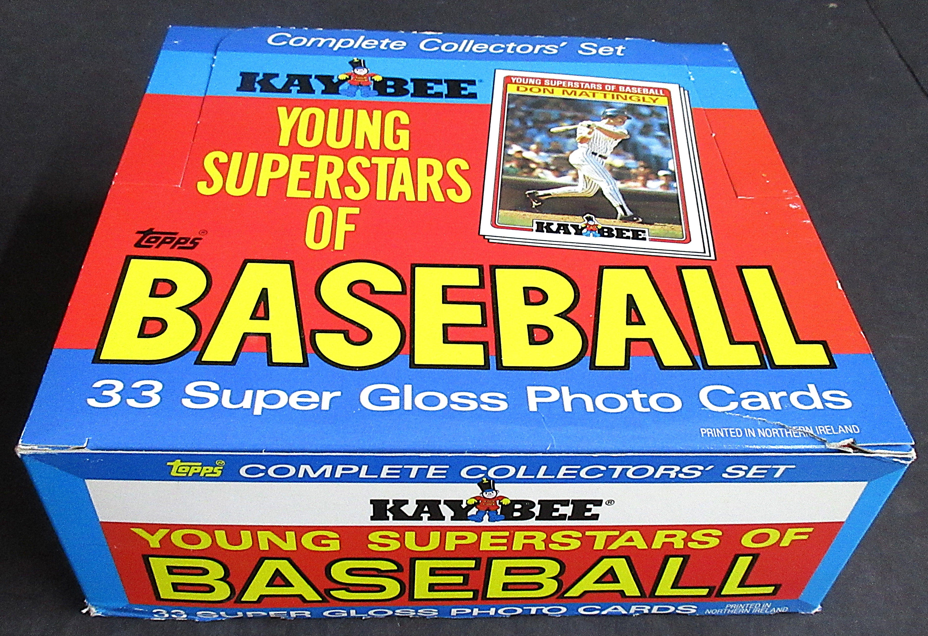 1986 Topps Baseball KayBee Toys Young Superstars Factory Set Box (24 Sets)