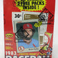 1983 Fleer Baseball Unopened Wax Box (FASC)