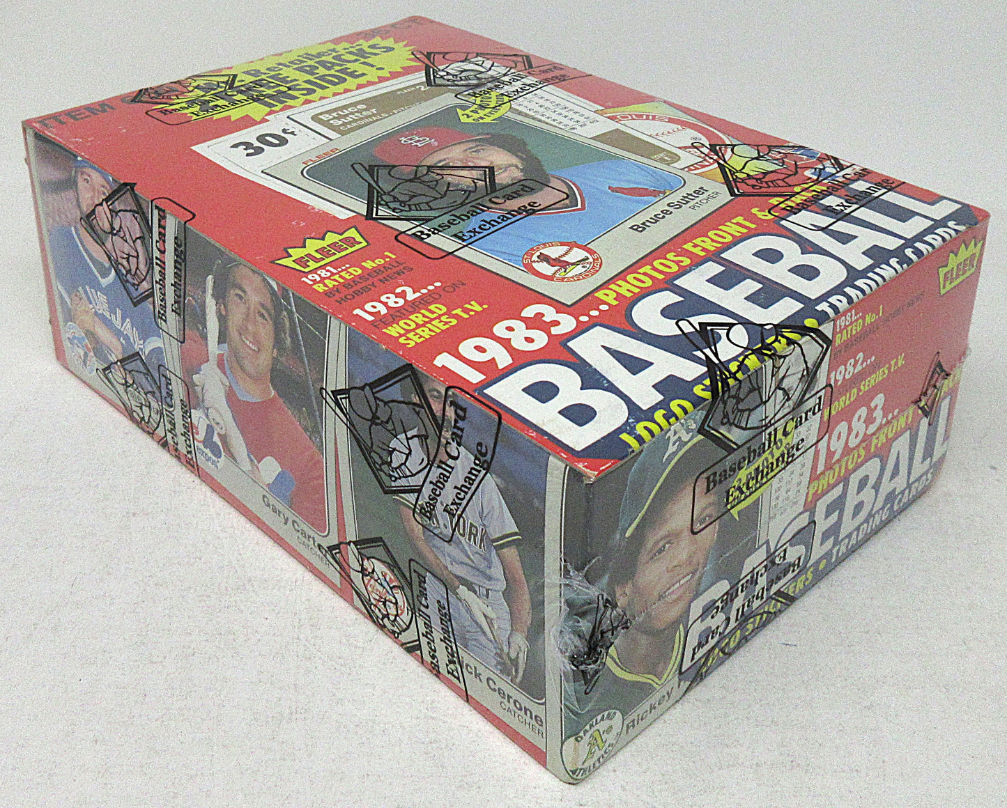 1983 Fleer Baseball Unopened Wax Box (FASC)