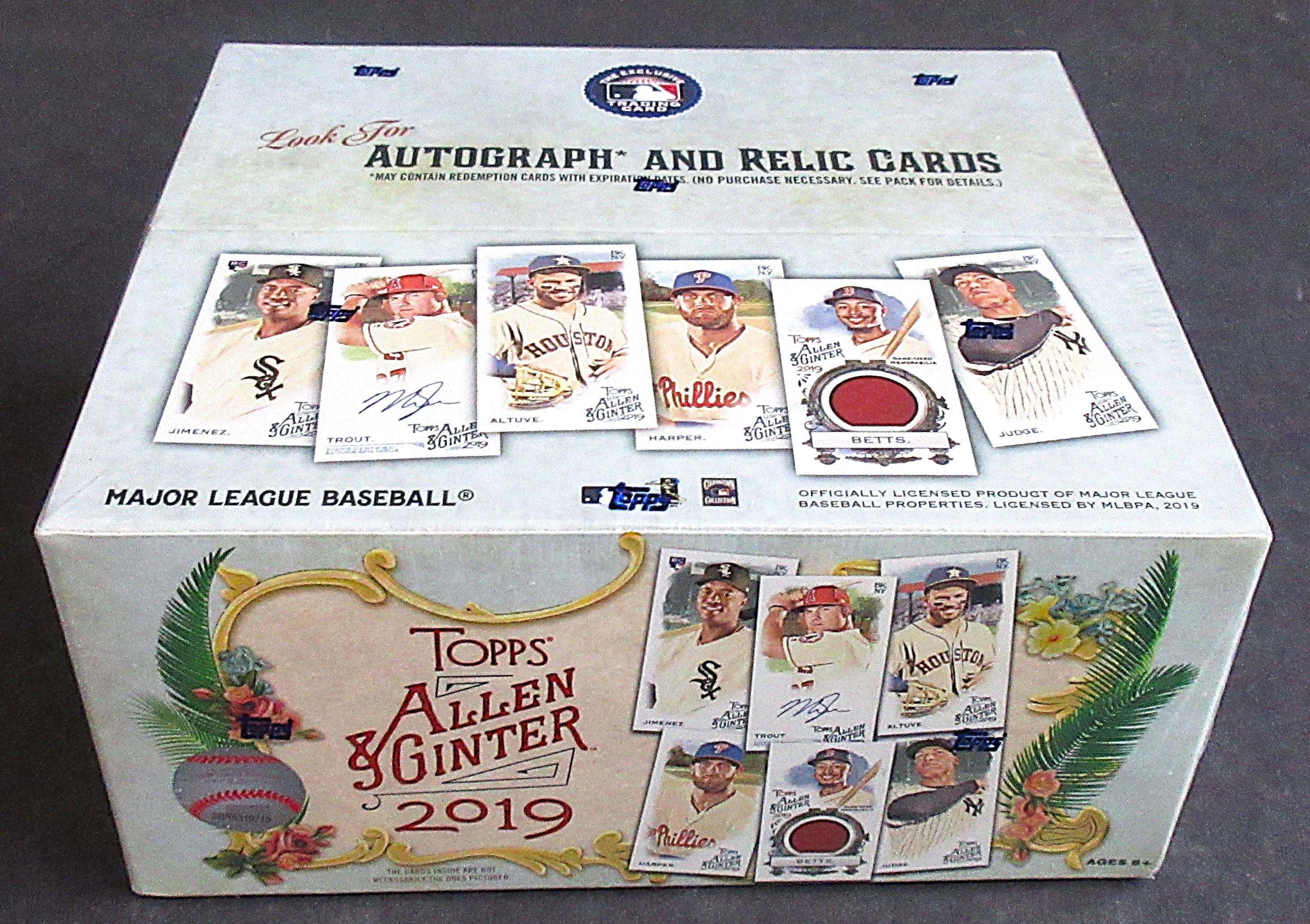 2019 Topps Allen & Ginter Baseball Box (Retail) (24/6)