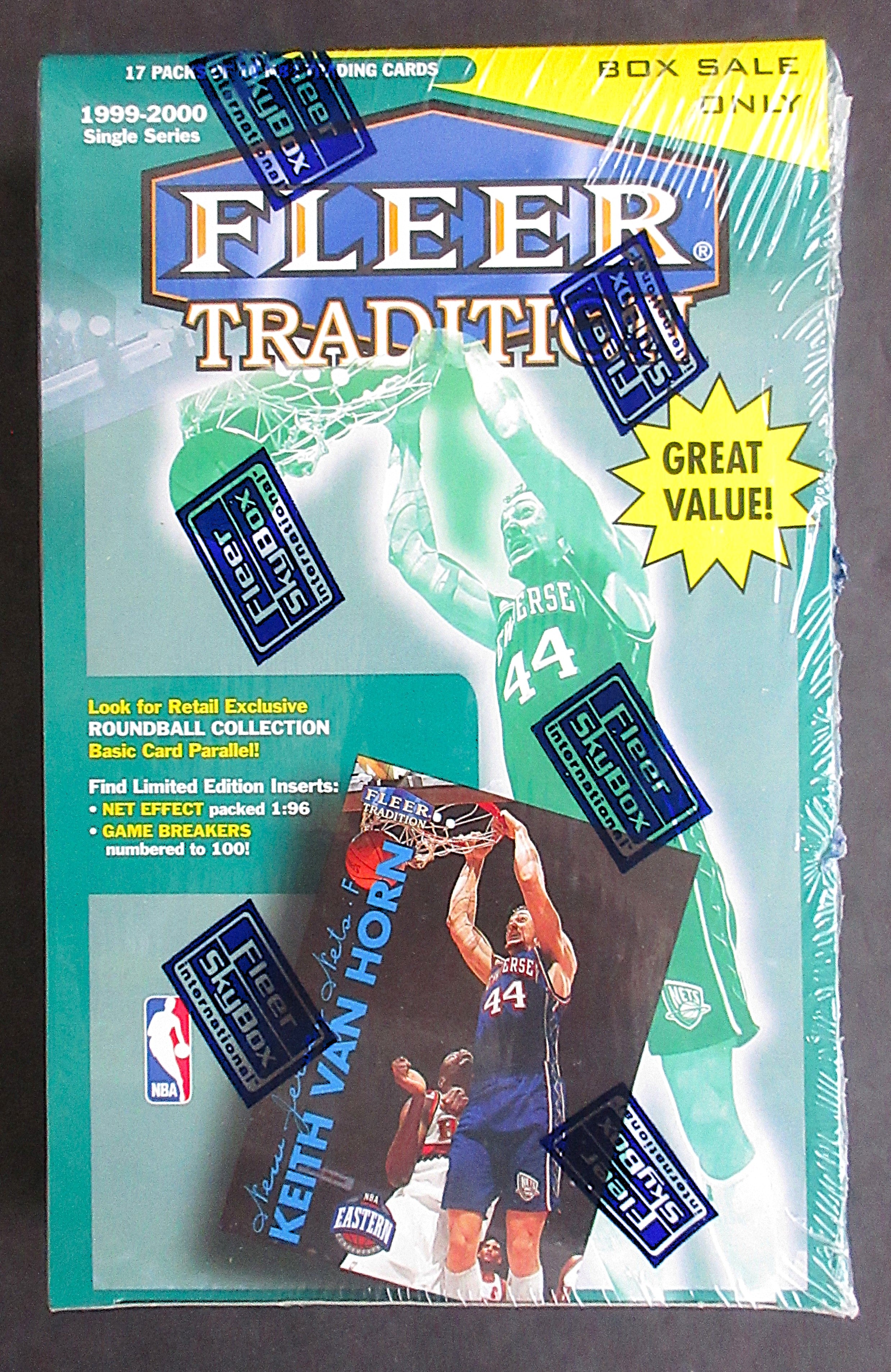 1999/00 Fleer Tradition Basketball Blaster Box (17/10)