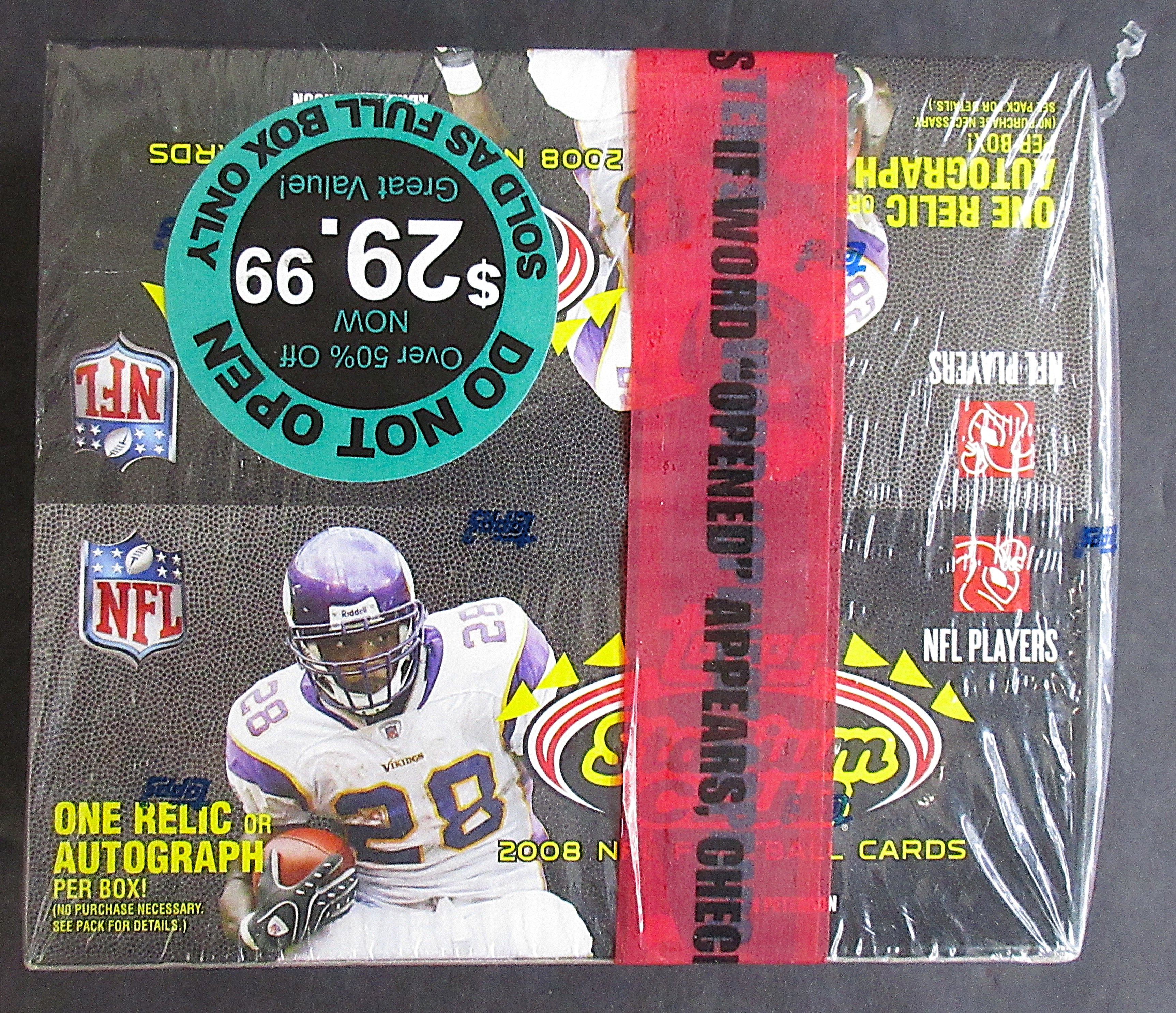 2008 Topps Stadium Club Football Box (Retail) (24/8)