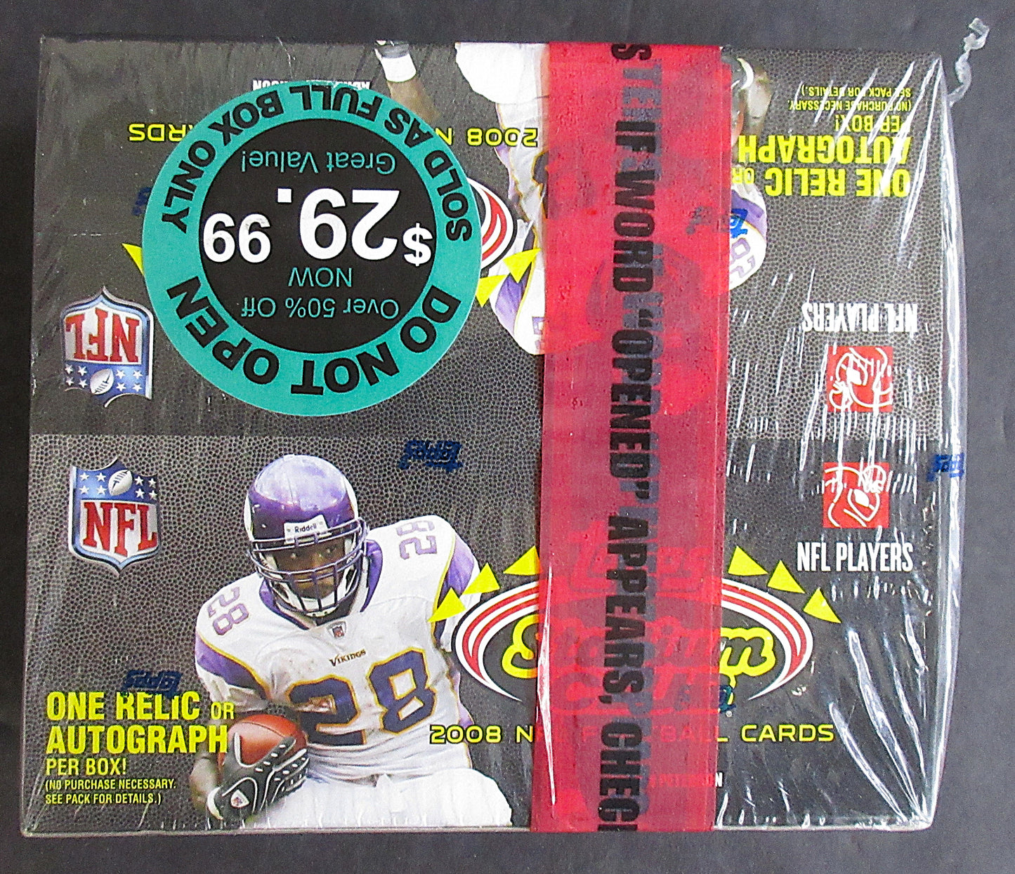 2008 Topps Stadium Club Football Box (Retail) (24/8)