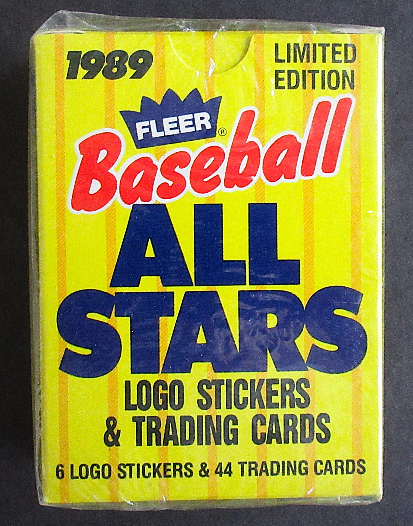 1989 Fleer Limited Edition Baseball All Stars Factory Set (44/6)