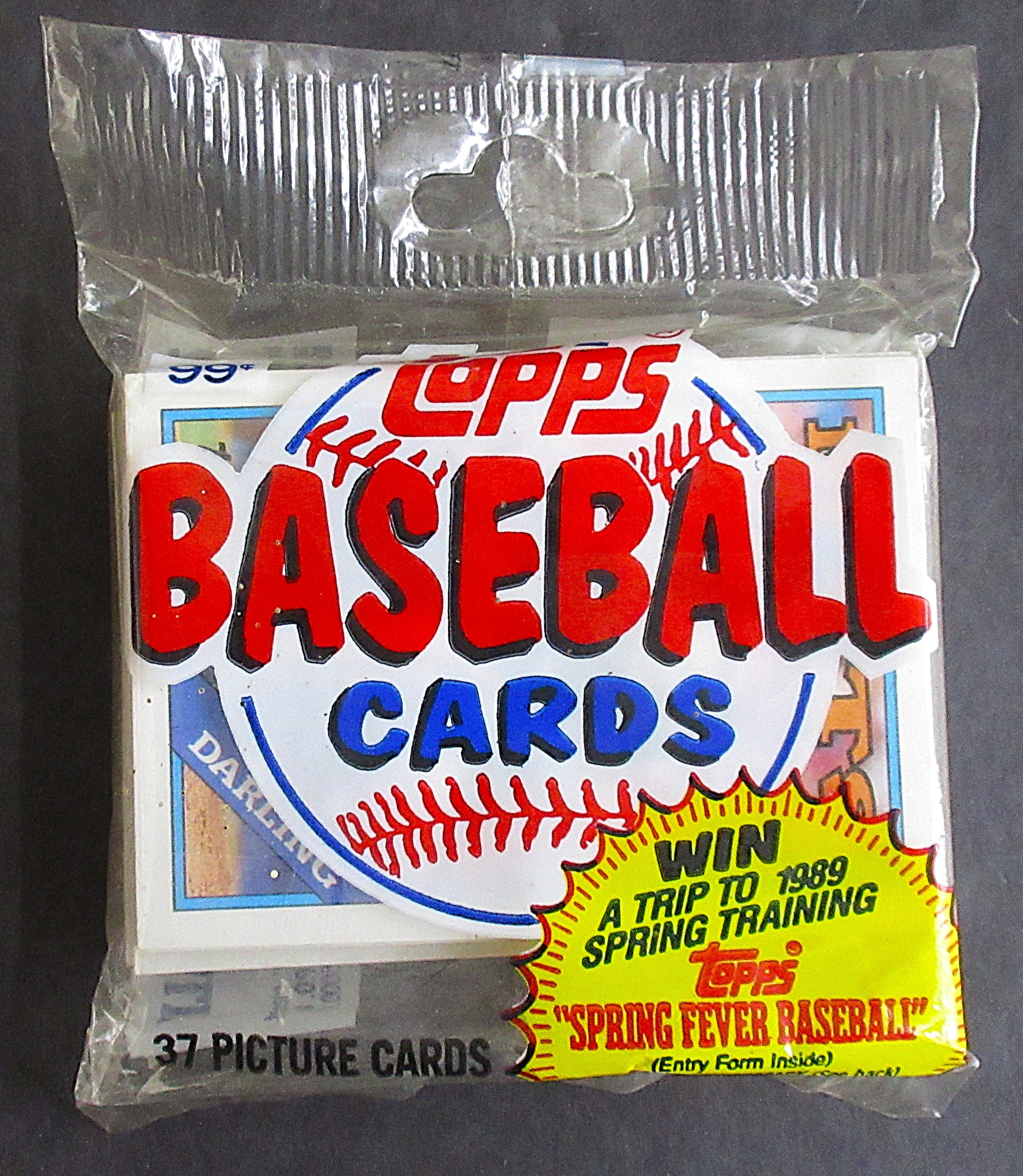 1988 Topps Baseball Unopened Jumbo Pack (37)