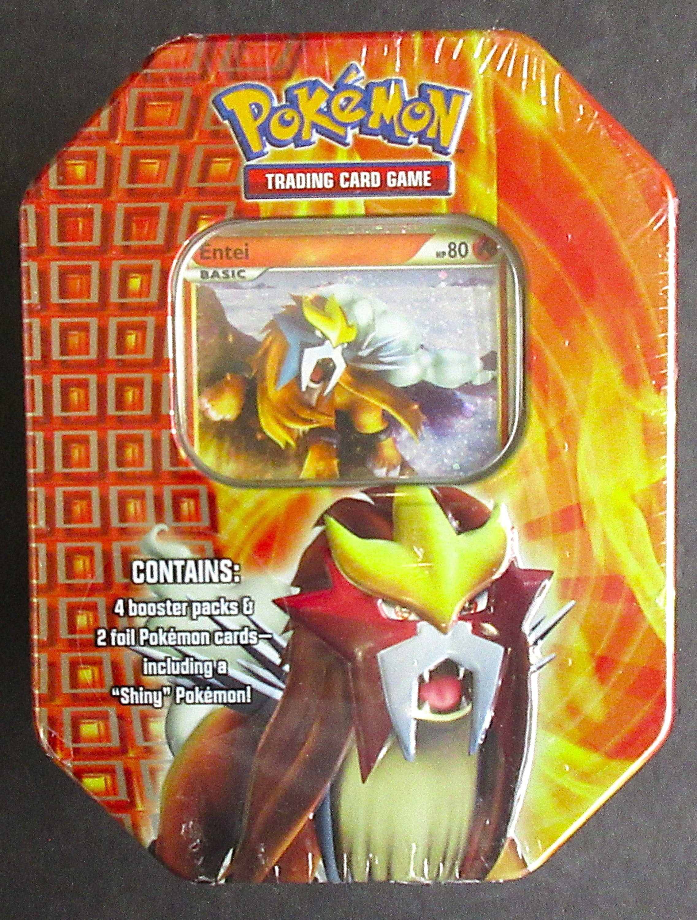 2010 Pokemon Entei Legendary Tin (4/2)