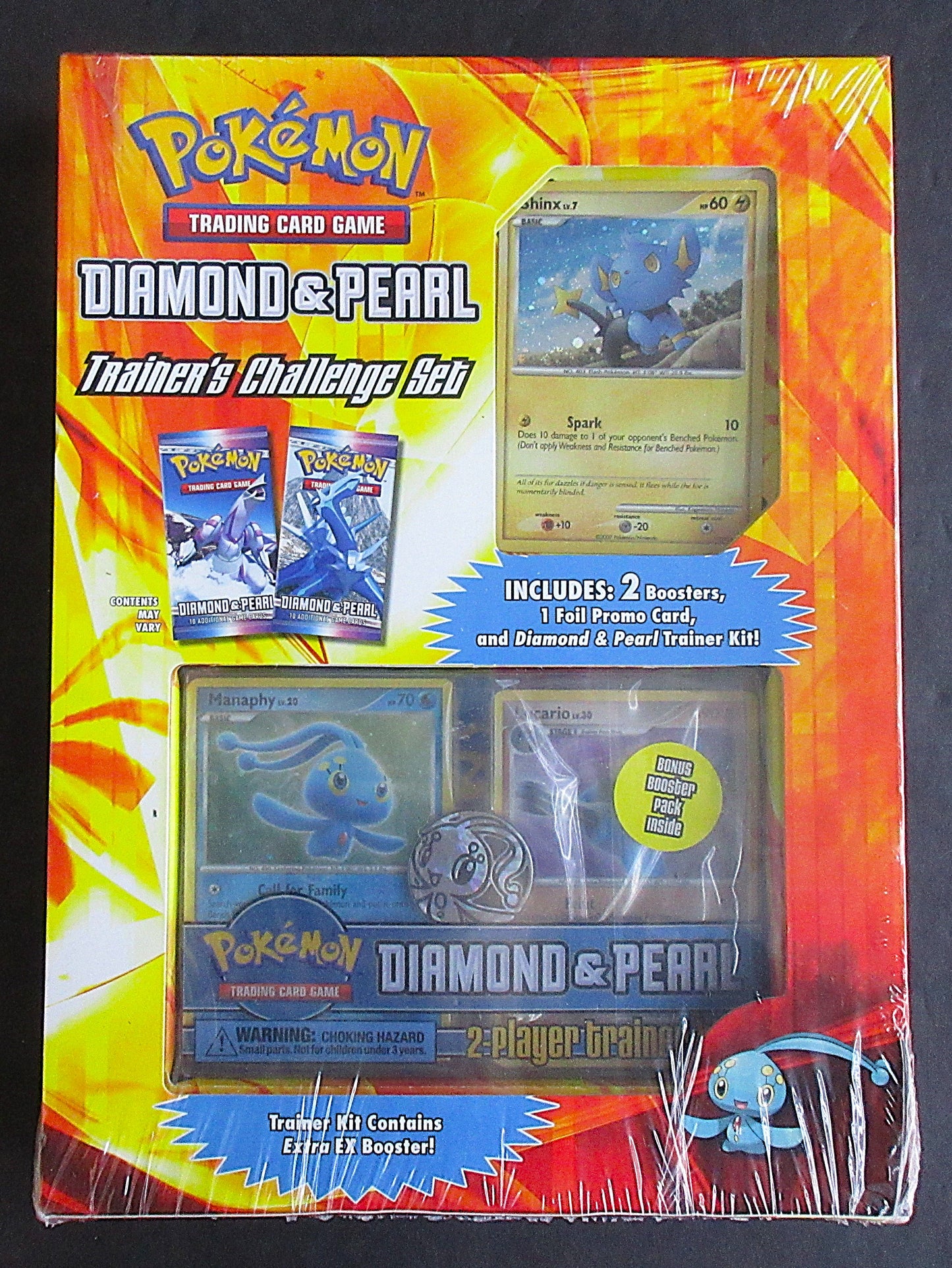 2007 Pokemon Diamond & Pearl Trainer's Challenge Set Box