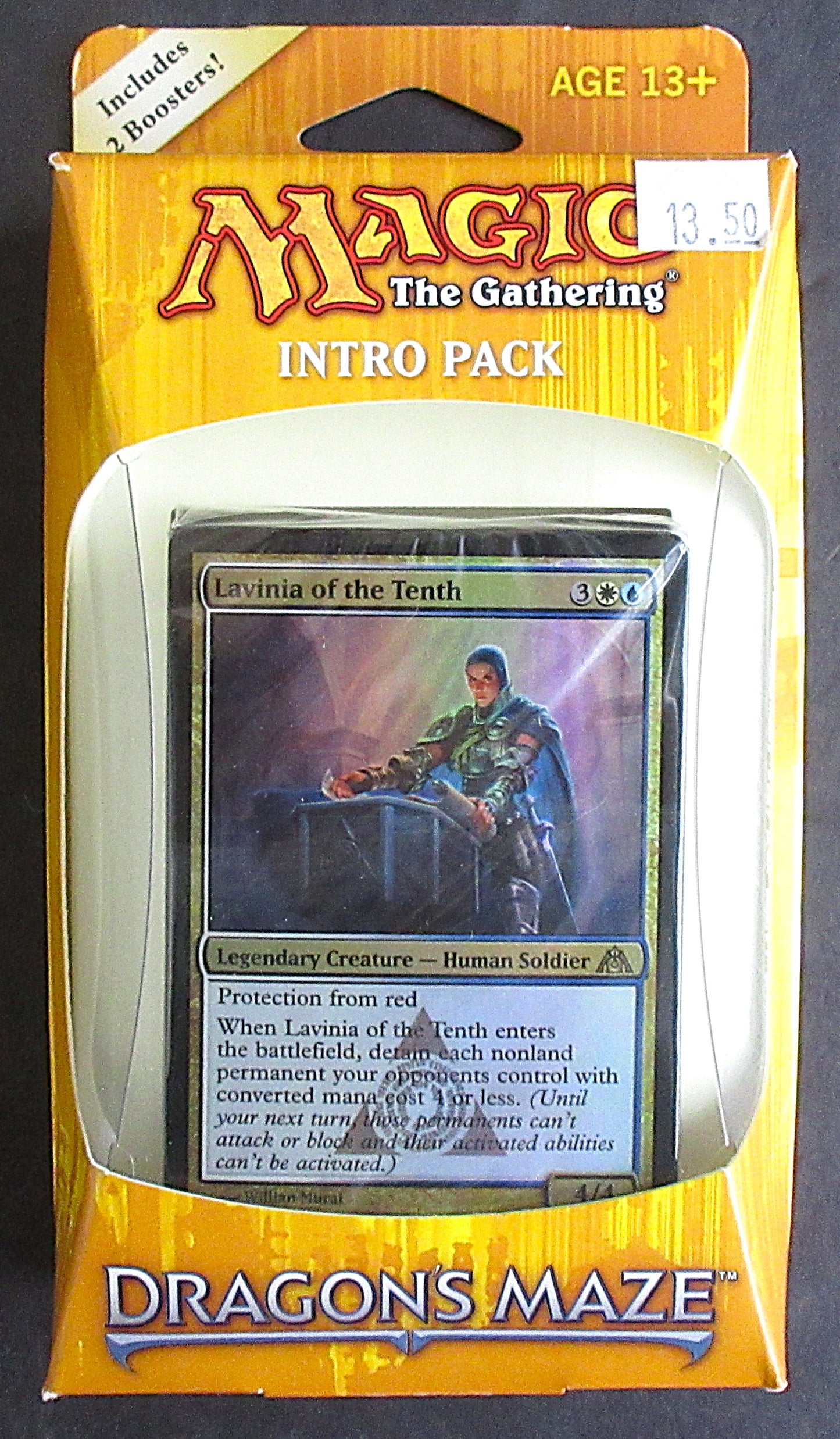 Magic The Gathering MTG Dragon's Maze Intro Pack:  Azorius Authority